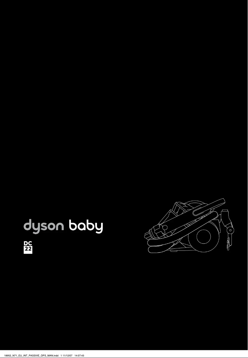 Page n°1 - Manuel utilisateur Dyson DC22 Baby