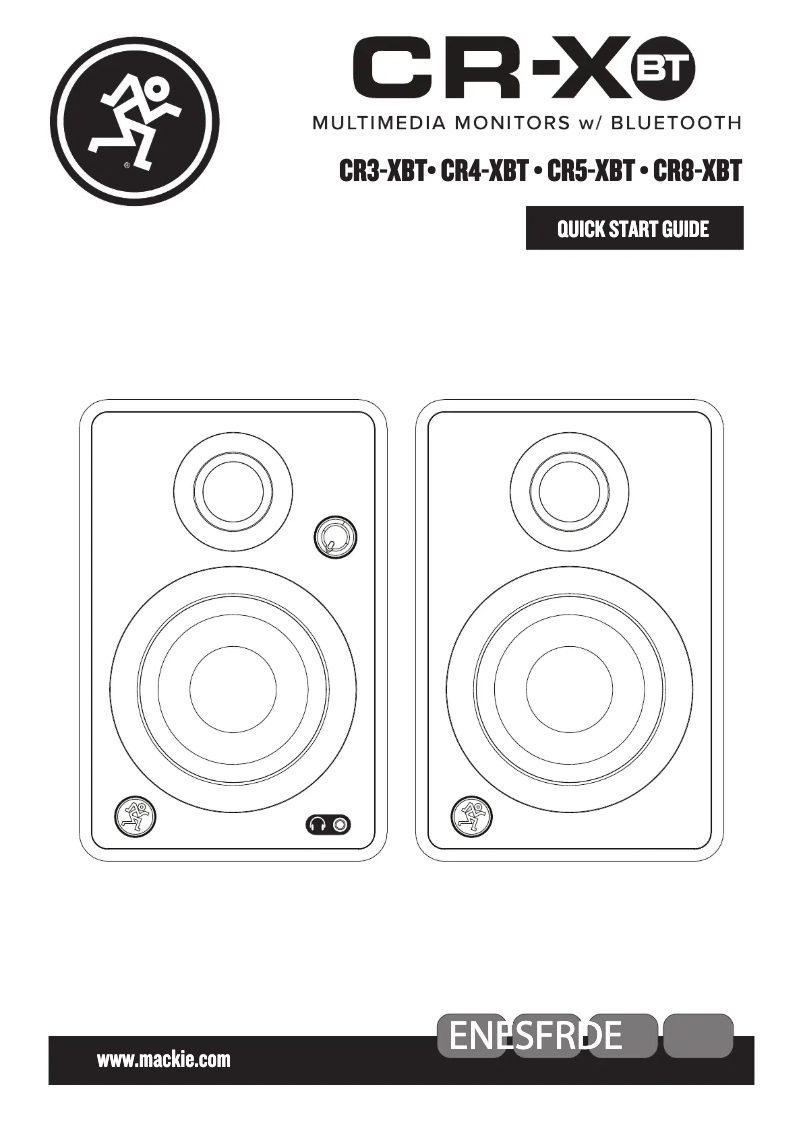 First page image of the manual for CR8-XBT