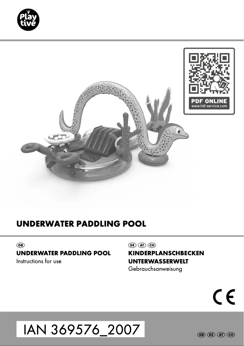 Page 1 de la notice Manuel utilisateur Playtive IAN 369576