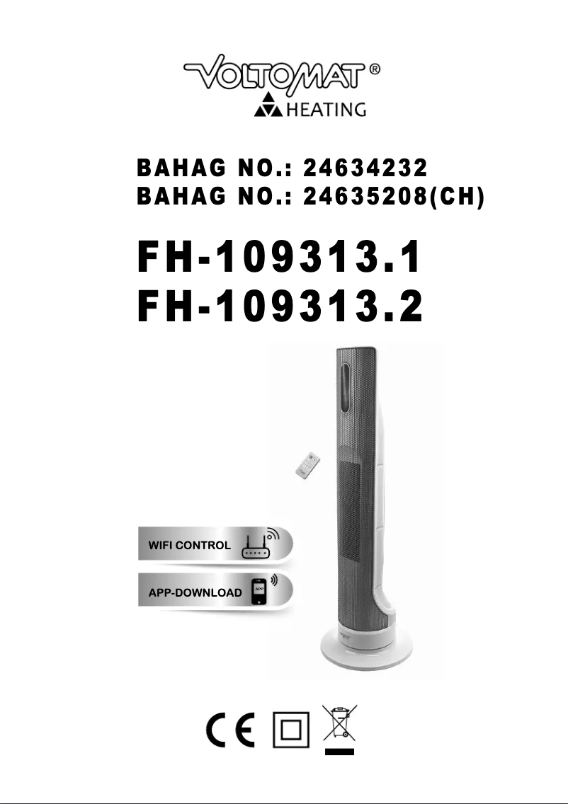 Page 1 de la notice Manuel utilisateur Emerio FH-109313