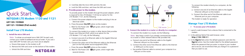 Image de la première page du manuel de l'appareil LB1120