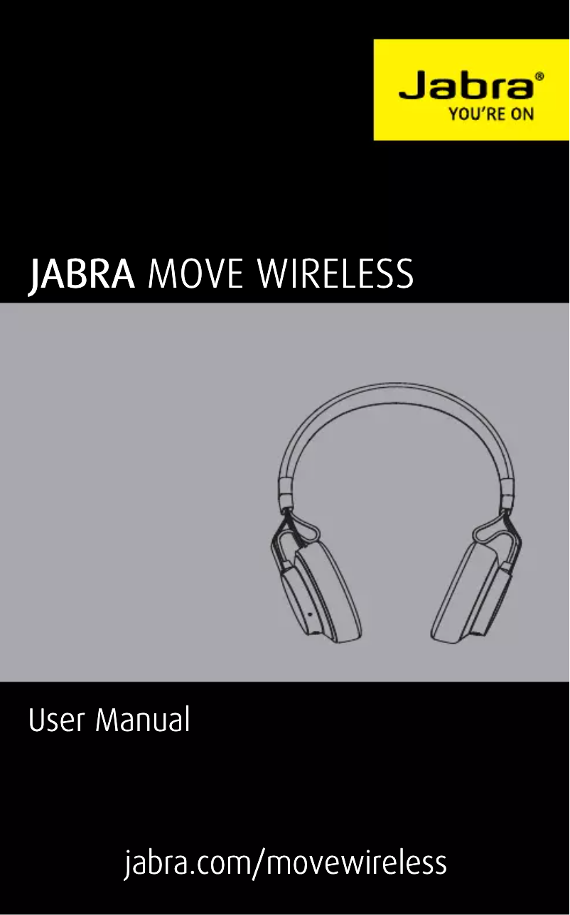 Page 1 de la notice Manuel utilisateur Jabra Move Wireless