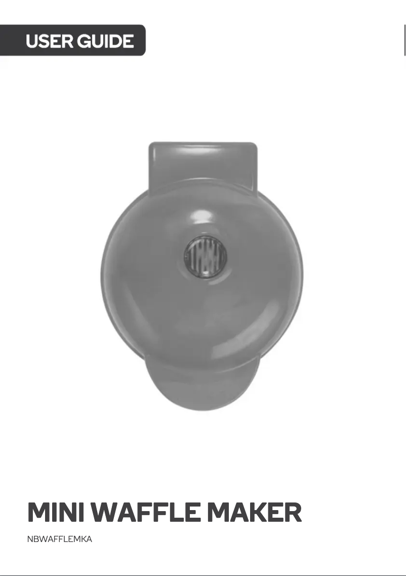 Page n°1 - Manuel utilisateur Kogan NBWAFFLEMKA