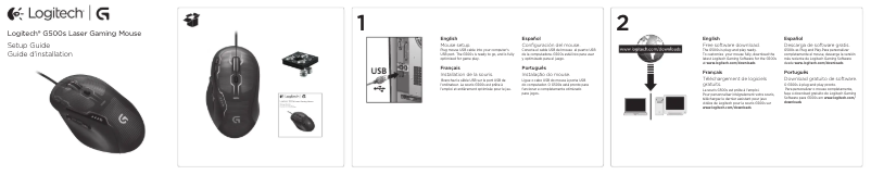 Image de la première page du manuel de l'appareil G500S