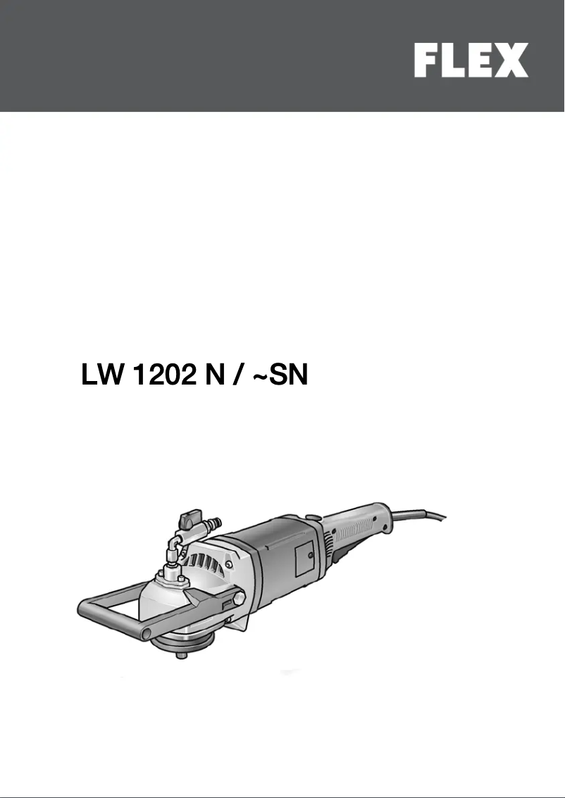 Page 1 de la notice Manuel utilisateur Flex LW 1202 SN