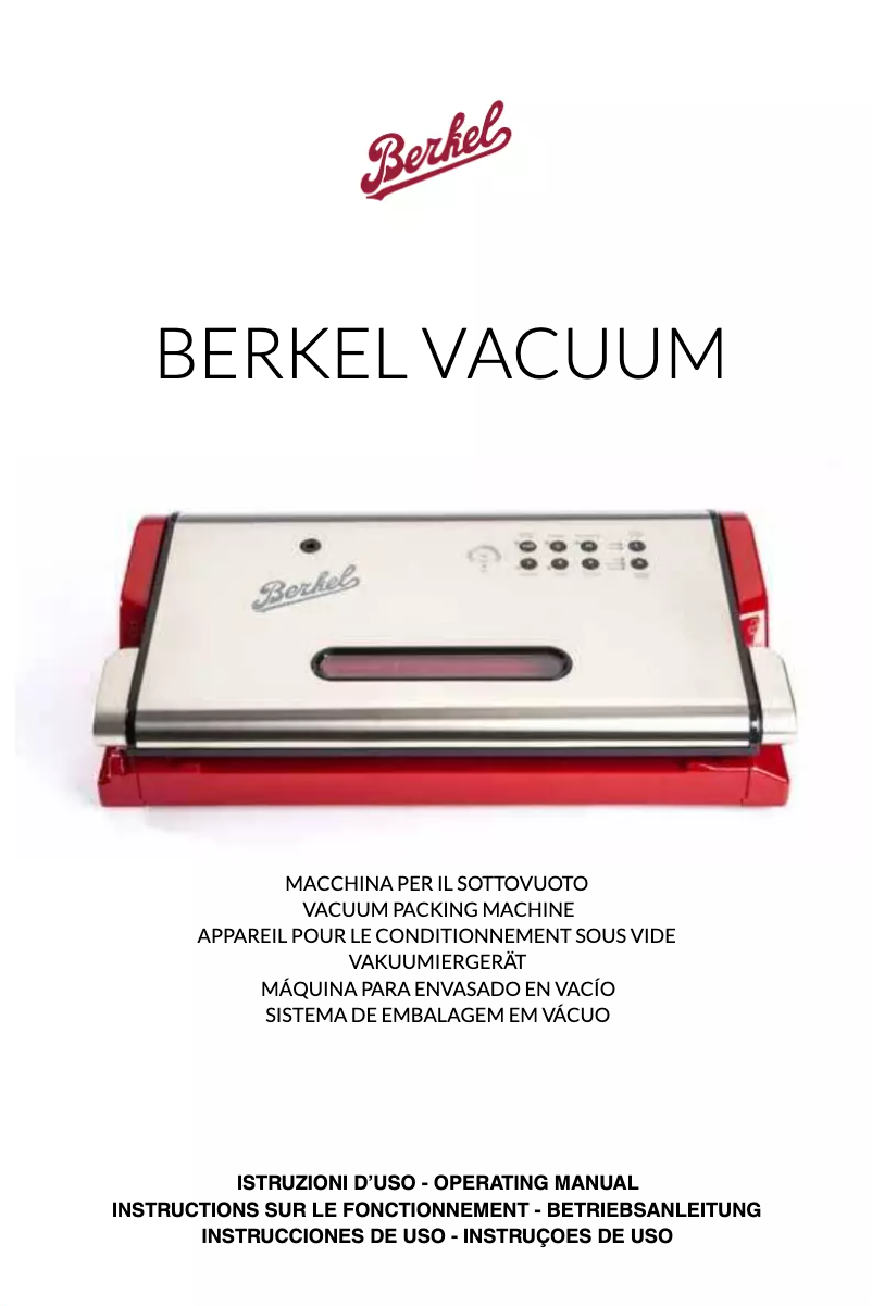 Image de la première page du manuel de l'appareil Vacuum