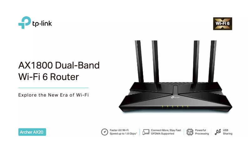Página 1 del manual Ficha técnica TP-Link Orbi Pro WiFi 6 Mini AX1800