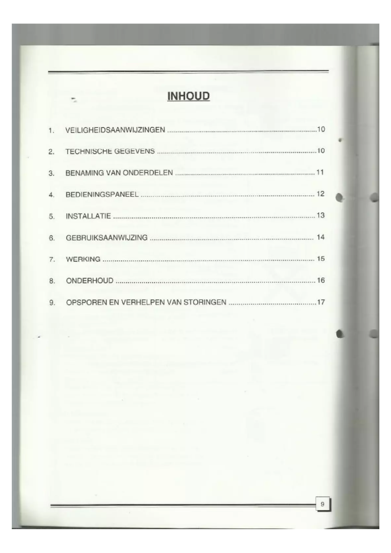 Image de la première page du manuel de l'appareil MD Nordcap 8000