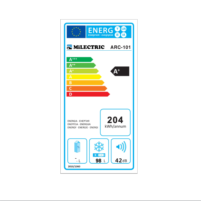 Image de la première page du manuel de l'appareil ARC-101
