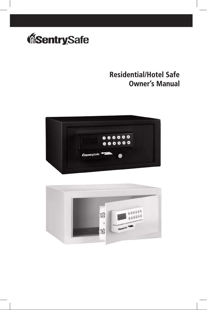 Page 1 de la notice Manuel utilisateur Sentry H060ES