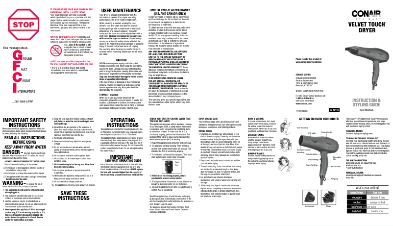 Image de la première page du manuel de l'appareil 530RN