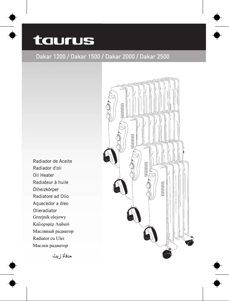 Page n°1 - Manuel utilisateur Taurus Dakar 1200