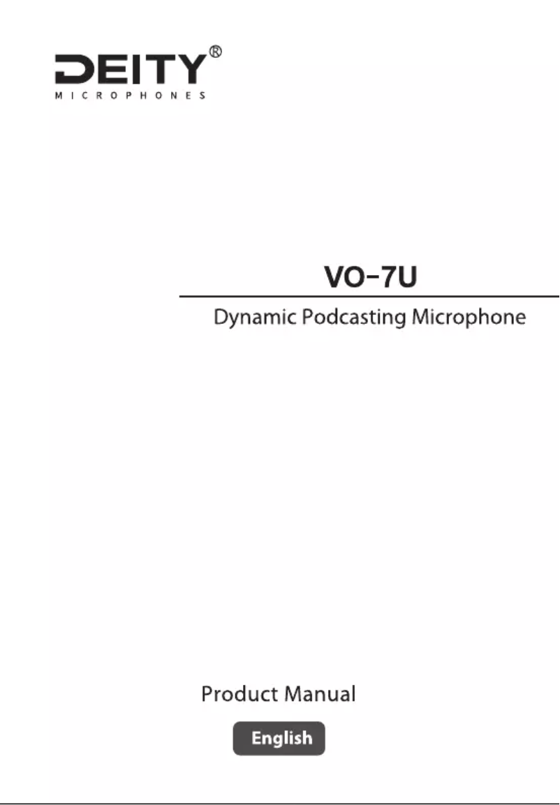 Imagen de la primera página del manual del dispositivo VO-7U