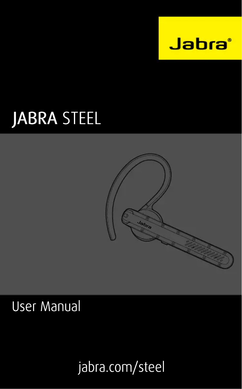 Page 1 de la notice Manuel utilisateur Jabra Steel