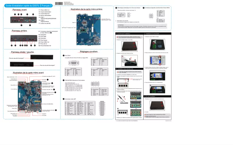 Page n°1 - Manuel utilisateur Shuttle DS 5700XA
