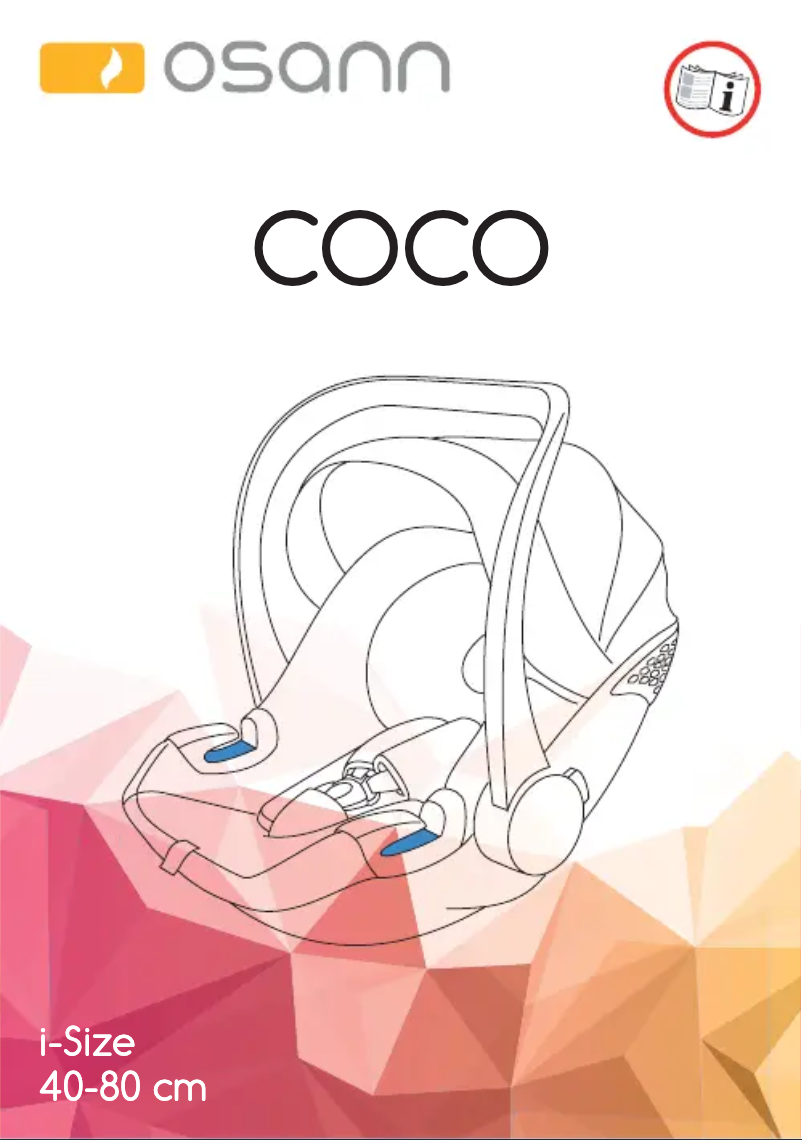 Page 1 de la notice Manuel utilisateur Osann Coco i-Size