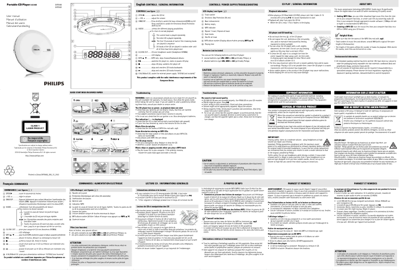 Image de la première page du manuel de l'appareil EXP2540