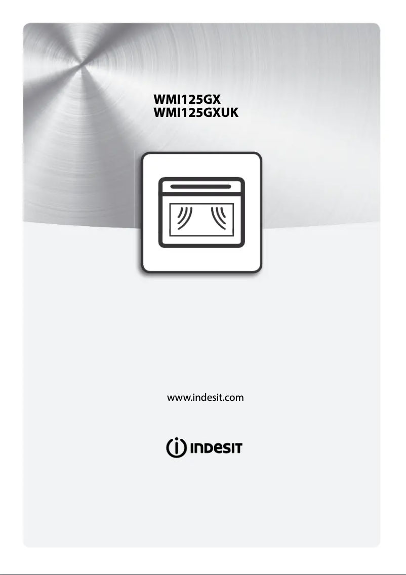 Page 1 of the manual User Manual Indesit MWI 125 GX UK