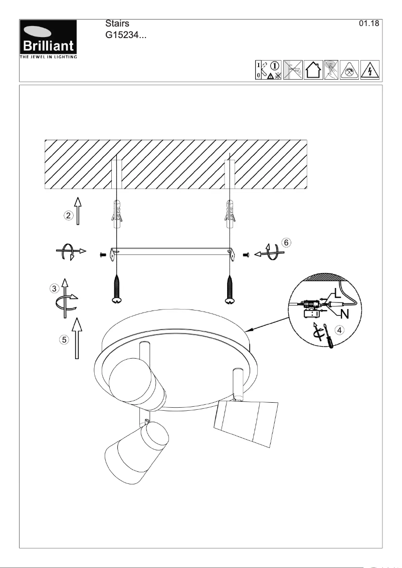 Page n°1 - Manuel utilisateur Brilliant Stairs