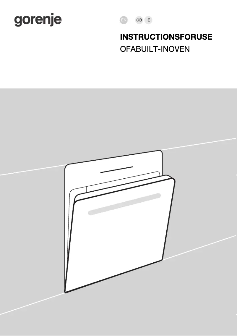 Image de la première page du manuel de l'appareil BO6737E02XK