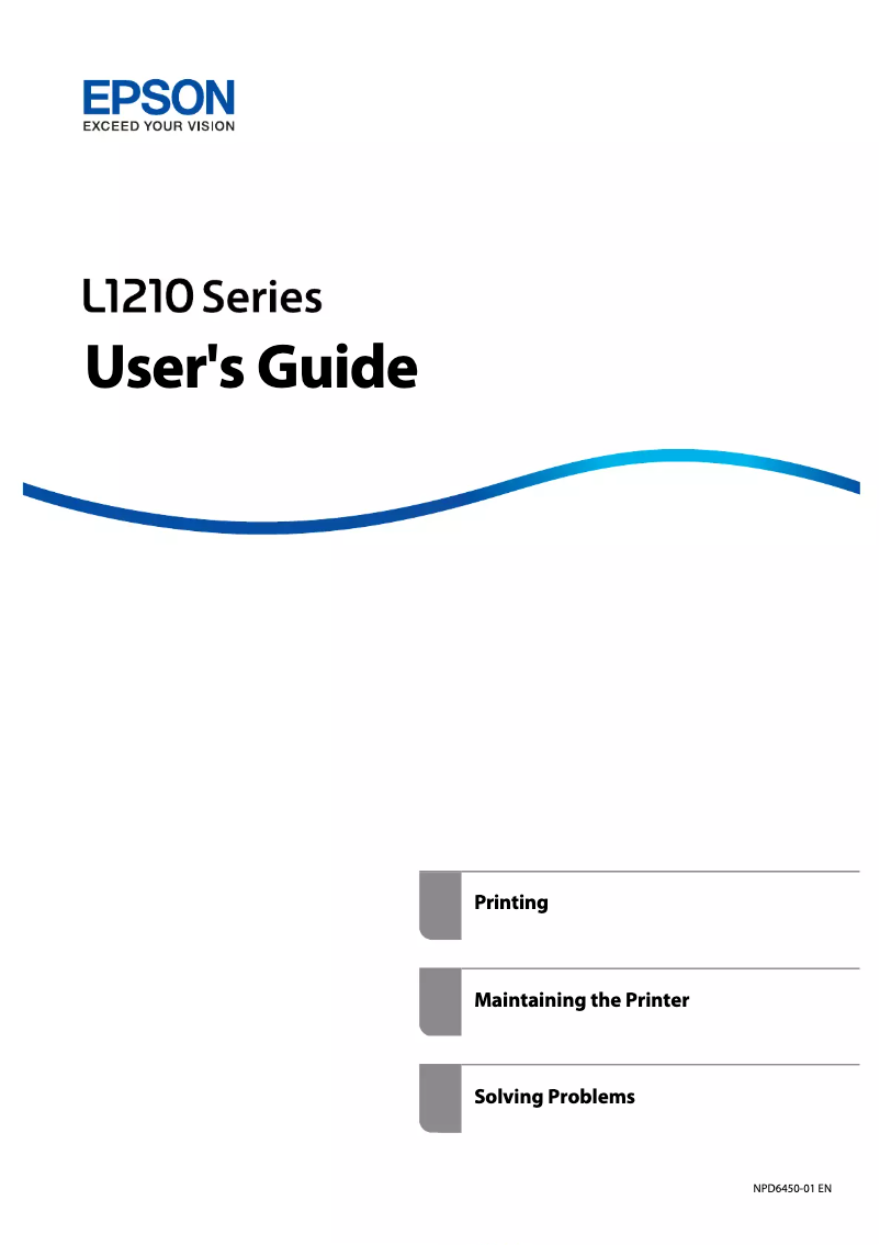 Image de la première page du manuel de l'appareil Stylus SX 218