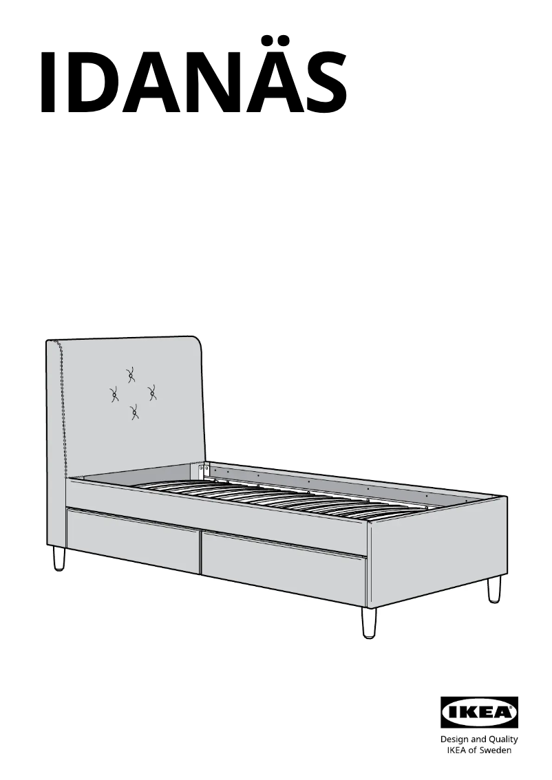 Image de la première page du manuel de l'appareil IDANÄS 504.596.23