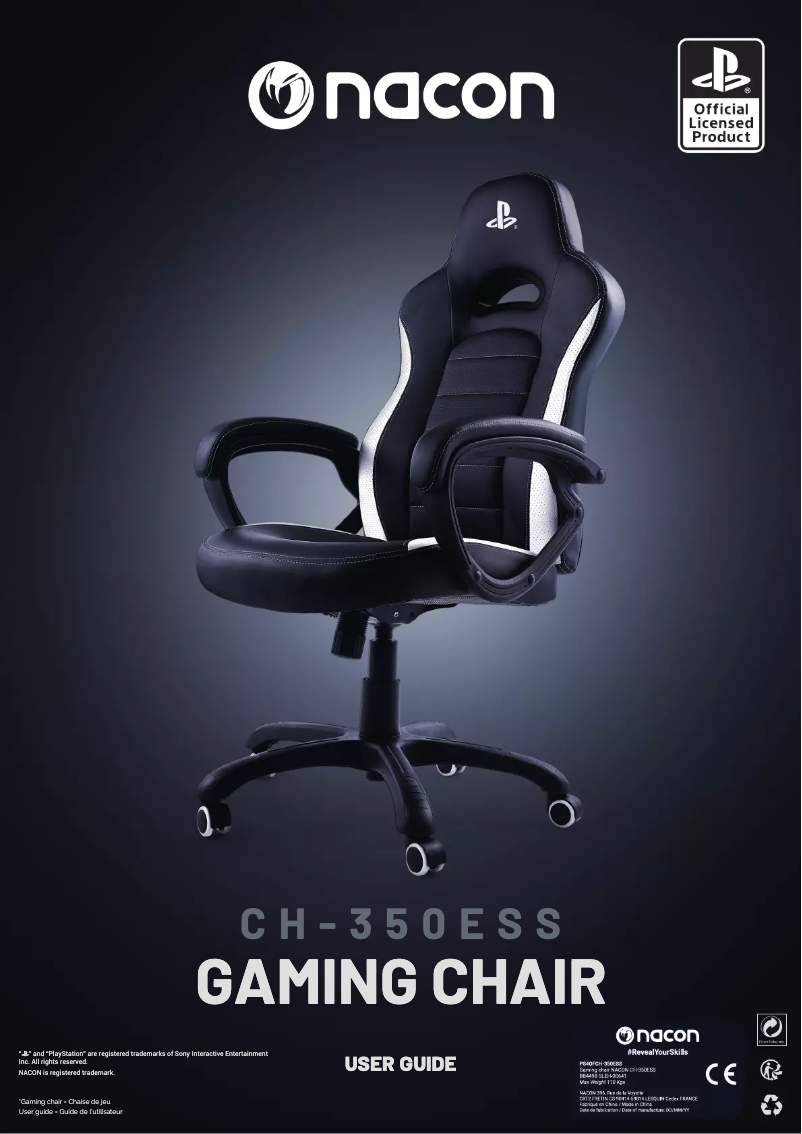 Image de la première page du manuel de l'appareil CH-350ESS