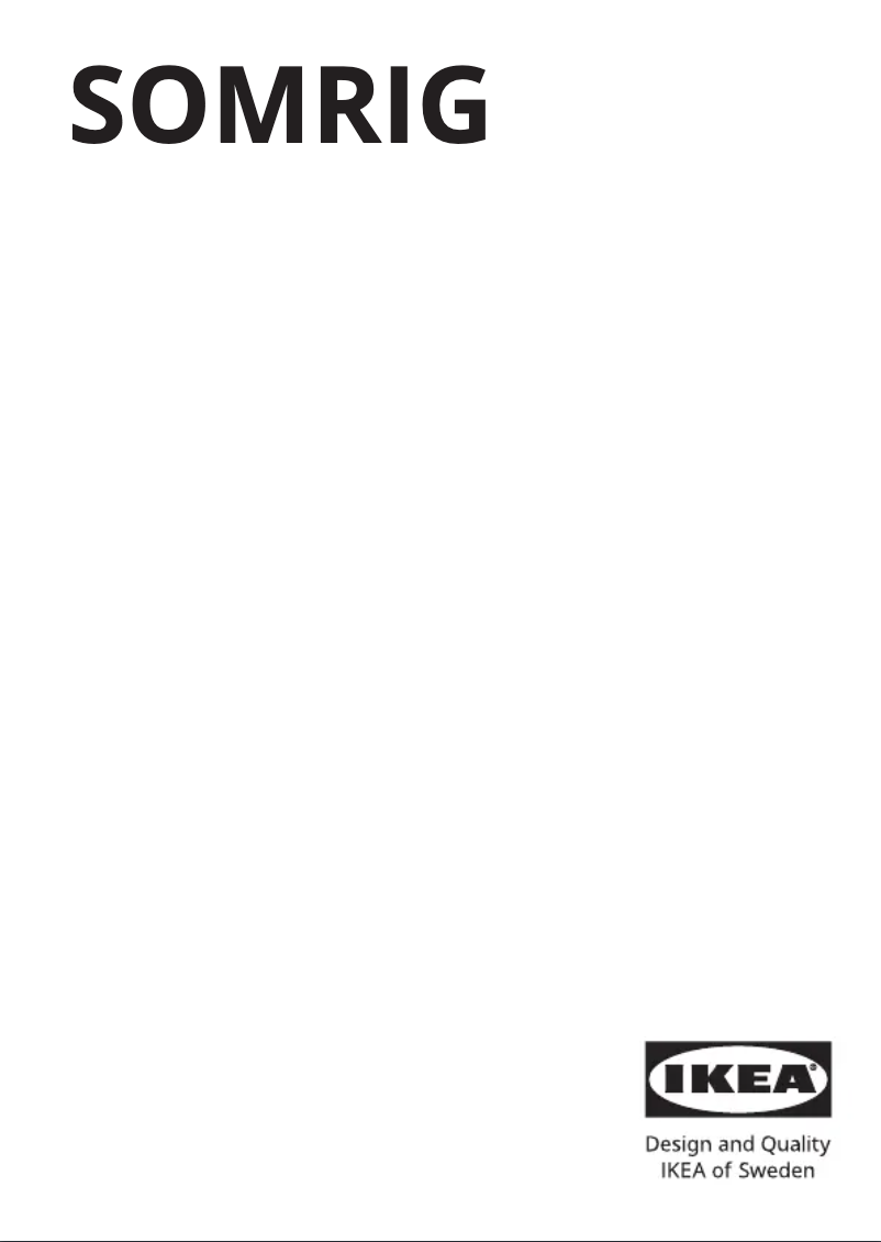 Image de la première page du manuel de l'appareil SOMRIG 505.603.34