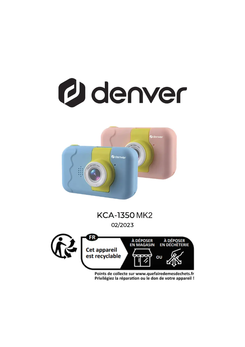 Imagen de la primera página del manual del dispositivo KCA-1350 MK2