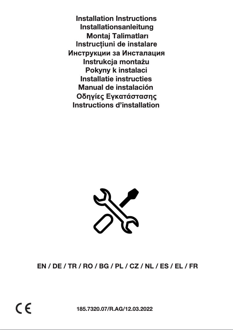 Page 1 de la notice Instructions / montage Beko BHCA66641BFBHS