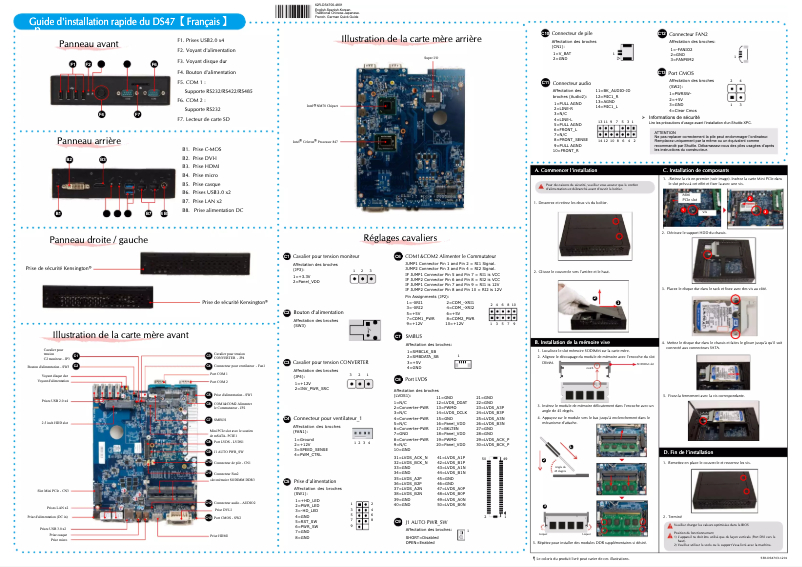 Image de la première page du manuel de l'appareil D 4700BA