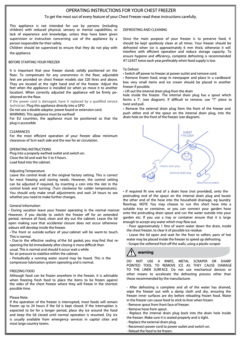 Page n°1 - Mode d'emploi Westinghouse WCM1500WC