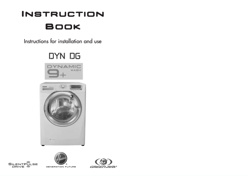 Página 1 del manual Manual de usuario Hoover DYN 9144DG-80