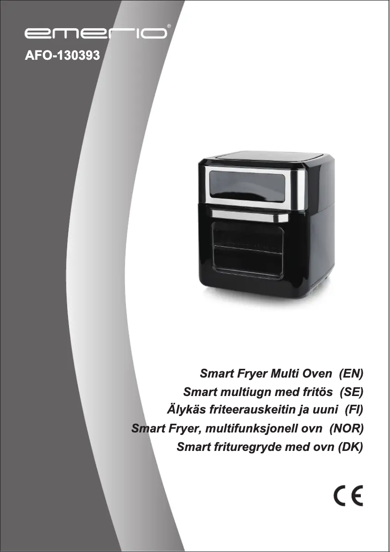 Image de la première page du manuel de l'appareil AFO-130393