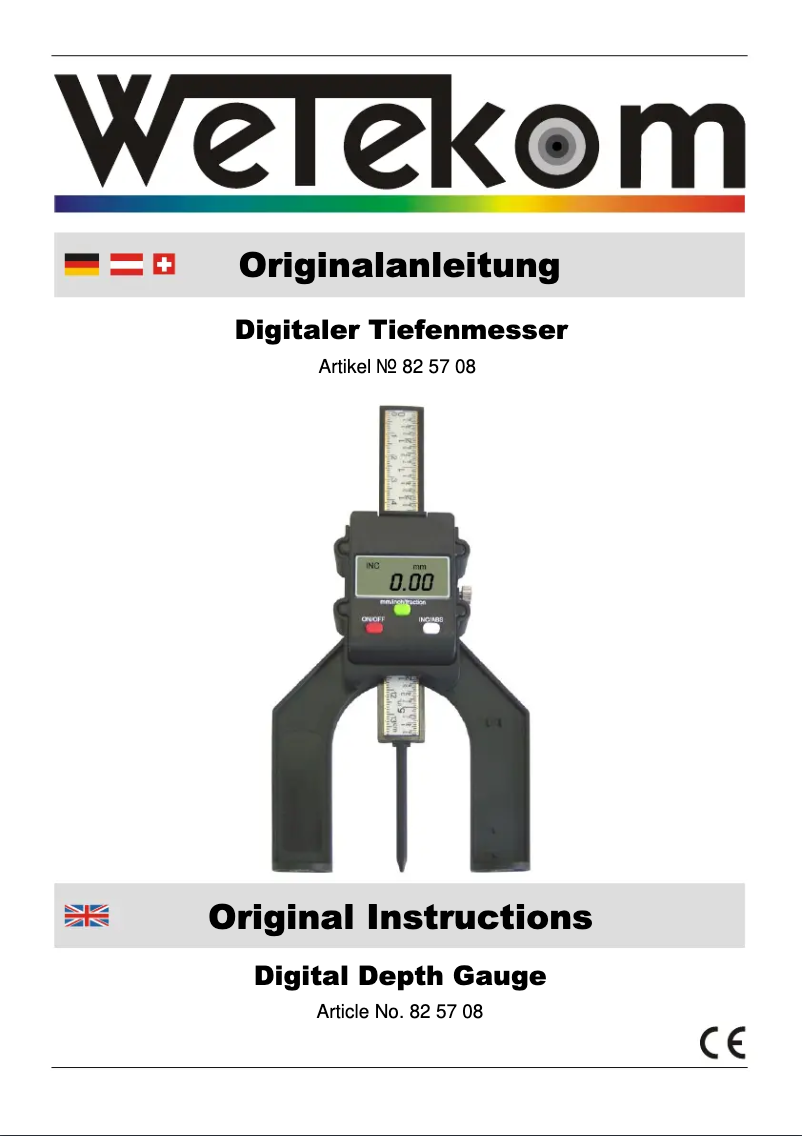 Image de la première page du manuel de l'appareil 825708