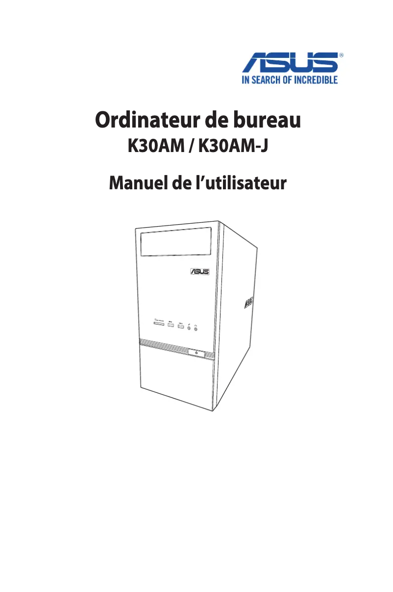 Page n°1 - Manuel utilisateur Asus K30AM