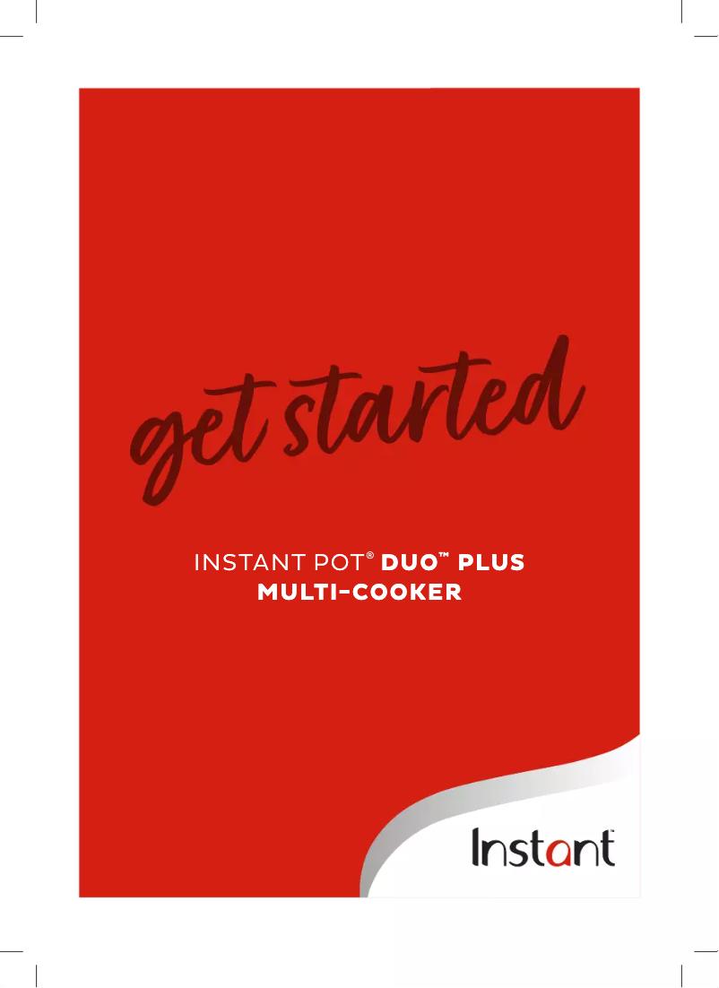 Page 1 de la notice Manuel utilisateur Instant Pot Duo Plus Mini