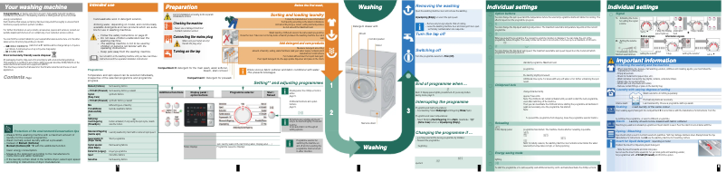 Page 1 de la notice Manuel utilisateur Bosch WAQ 24461 SN