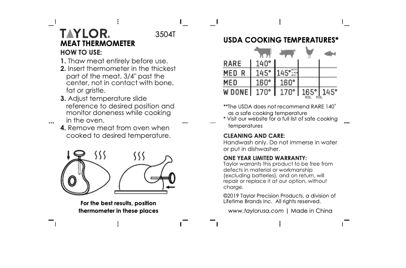 Image de la première page du manuel de l'appareil 3504