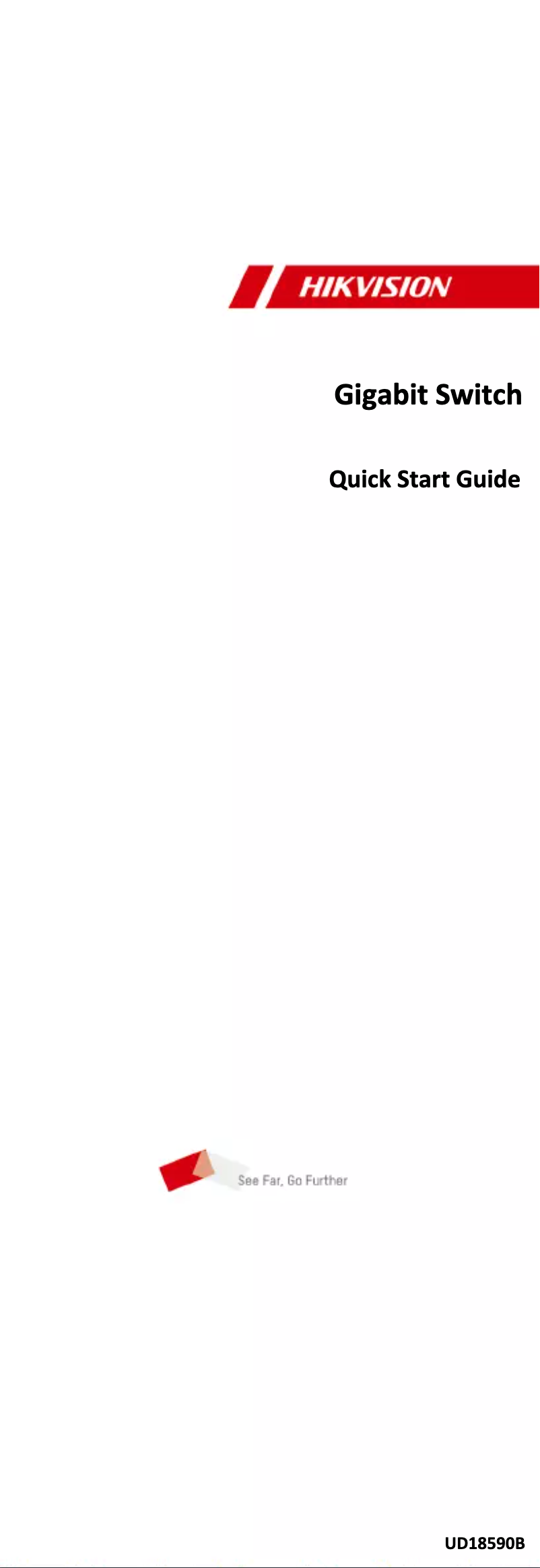 Page 1 de la notice Guide de démarrage rapide Hikvision DS-3E1508-EI