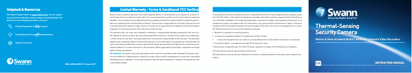 Page n°1 - Manuel utilisateur Swann SWNHD-866MSD