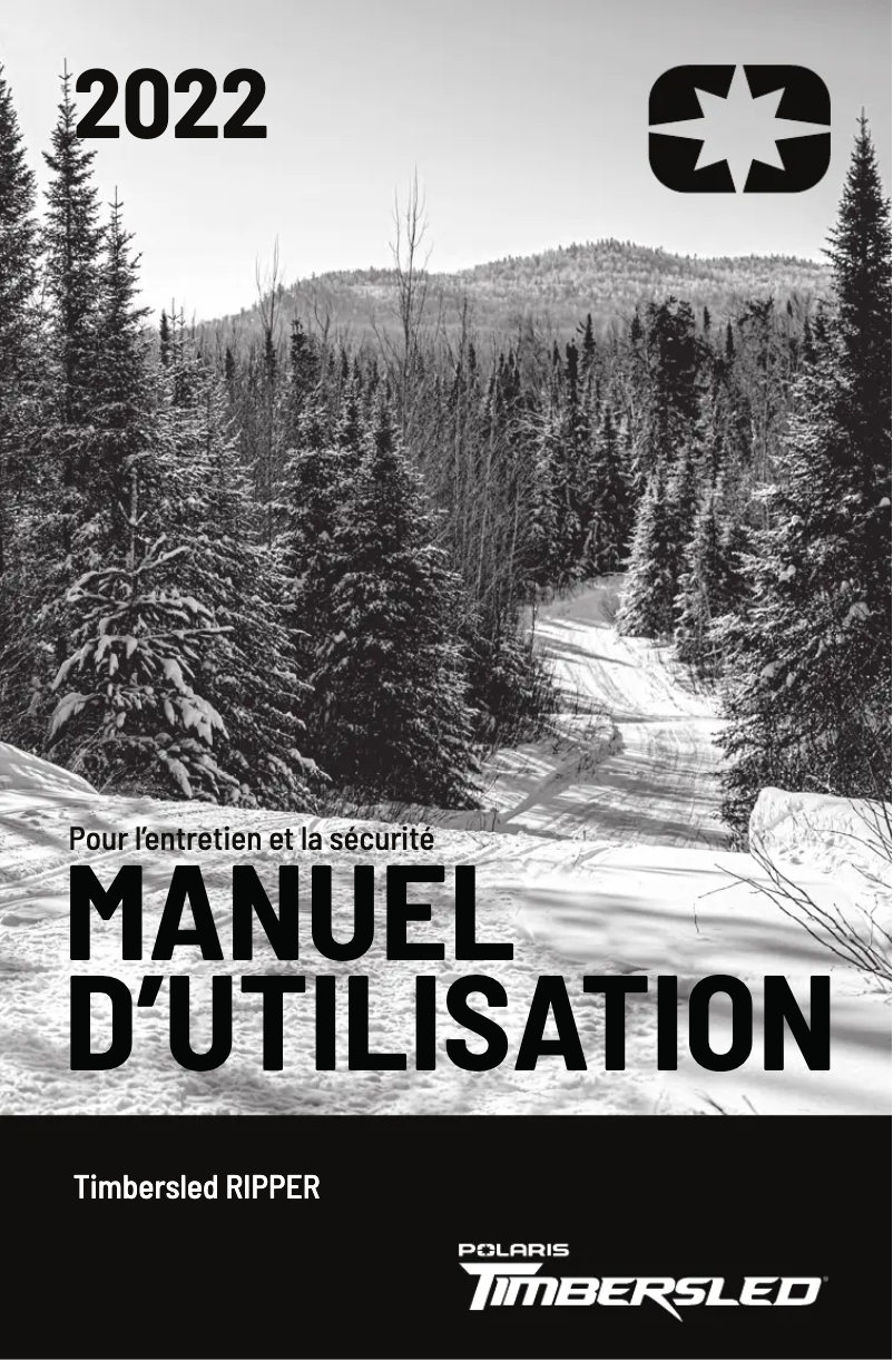 Page 1 de la notice Manuel utilisateur Timbersled Ripper (2022)