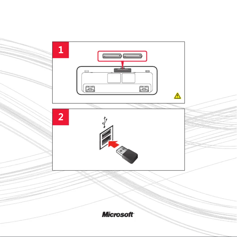 Página 1 del manual Manual de usuario Microsoft Wireless Keyboard 800