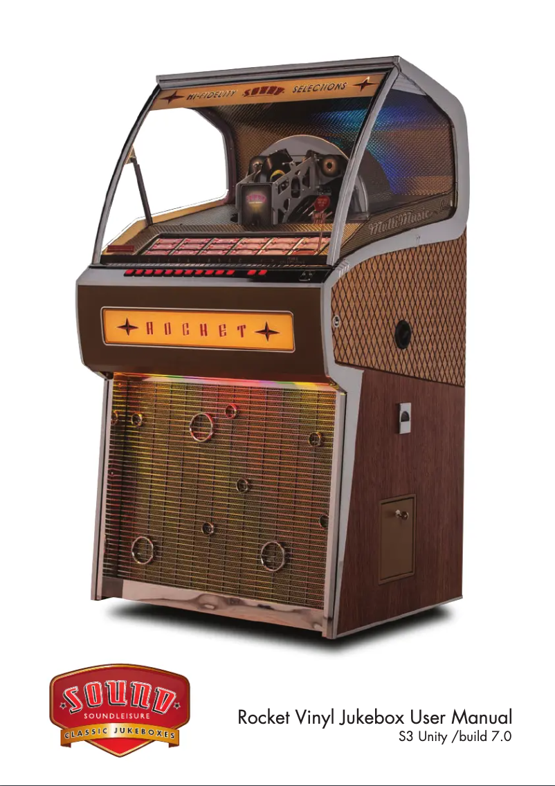 Image de la première page du manuel de l'appareil Vinyl Rocket CR1210A