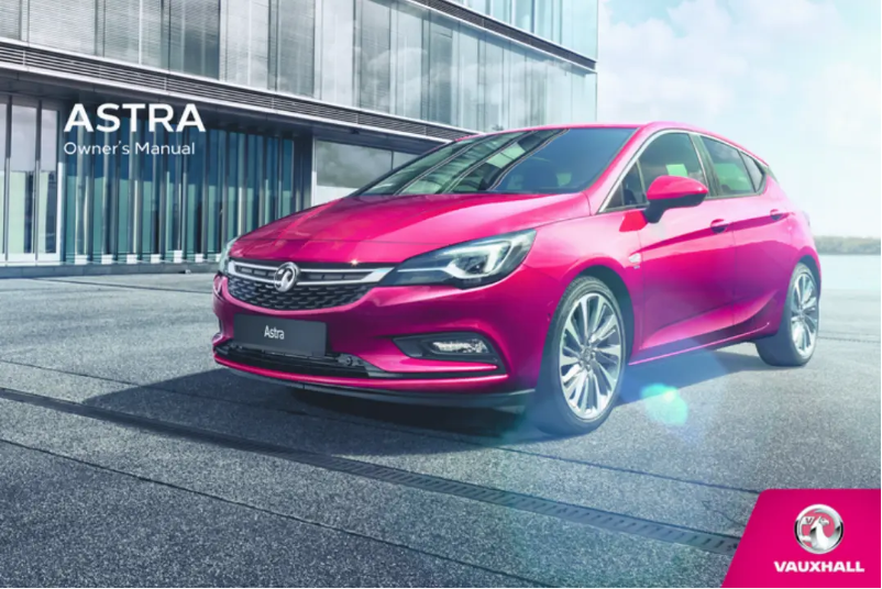 Página 1 del manual Manual de usuario Vauxhall Astra (2018)