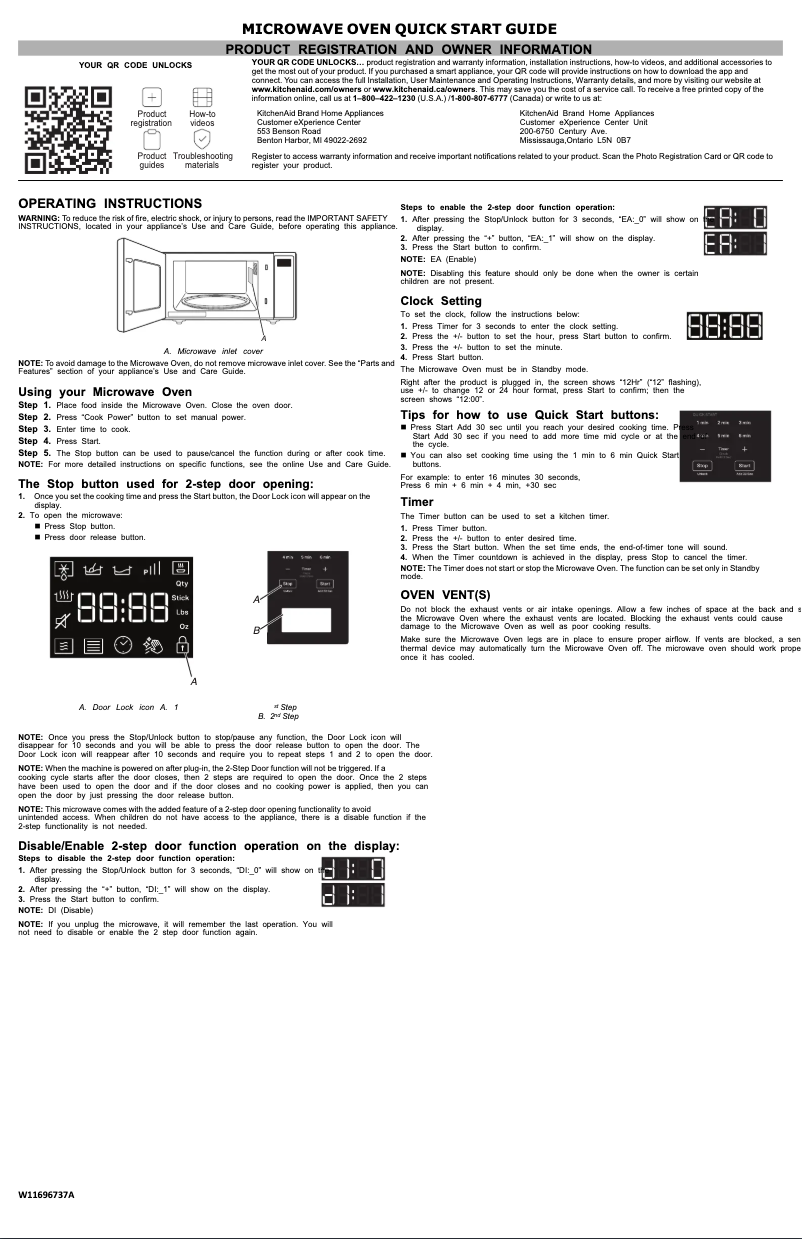 Image de la première page du manuel de l'appareil KMCS324RBS