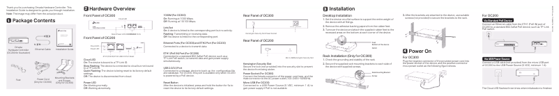Page n°1 - Guide d'installation TP-Link Omada OC200