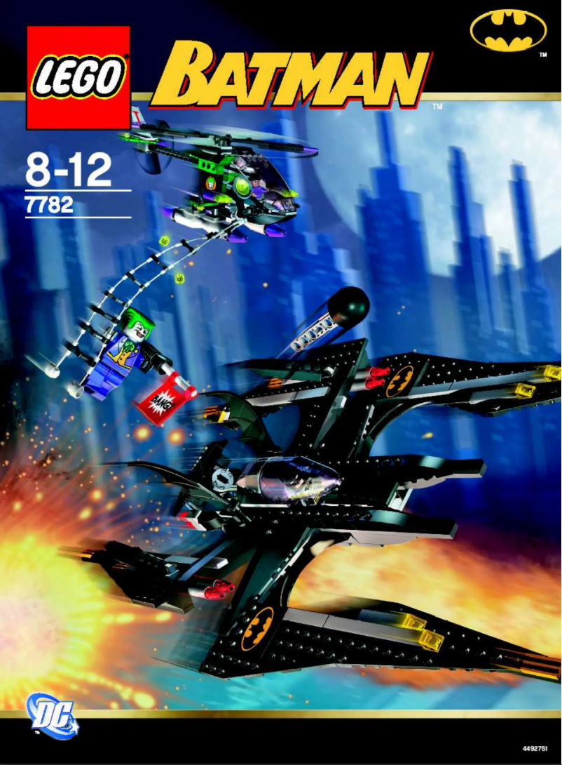 Page n°1 - Manuel utilisateur Lego The Batwing (TM): The Joker's Aerial Assault