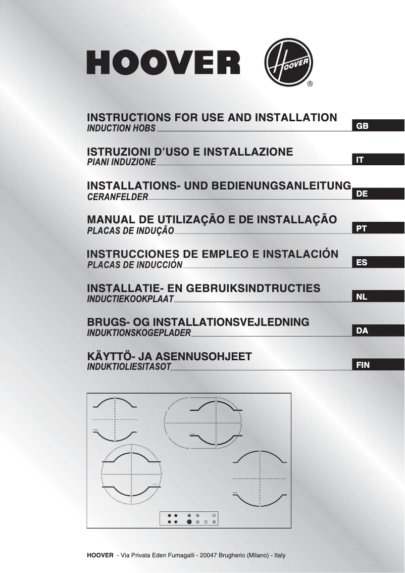 Page n°1 - Manuel utilisateur Hoover HVI 640 X