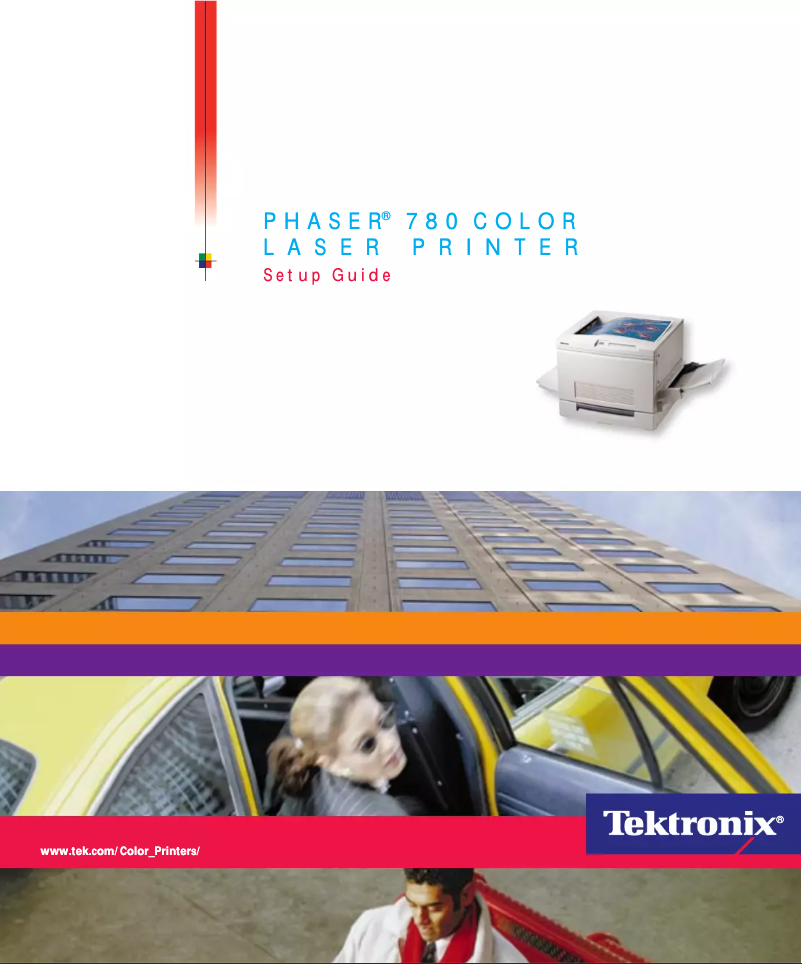 Image de la première page du manuel de l'appareil Phaser 780